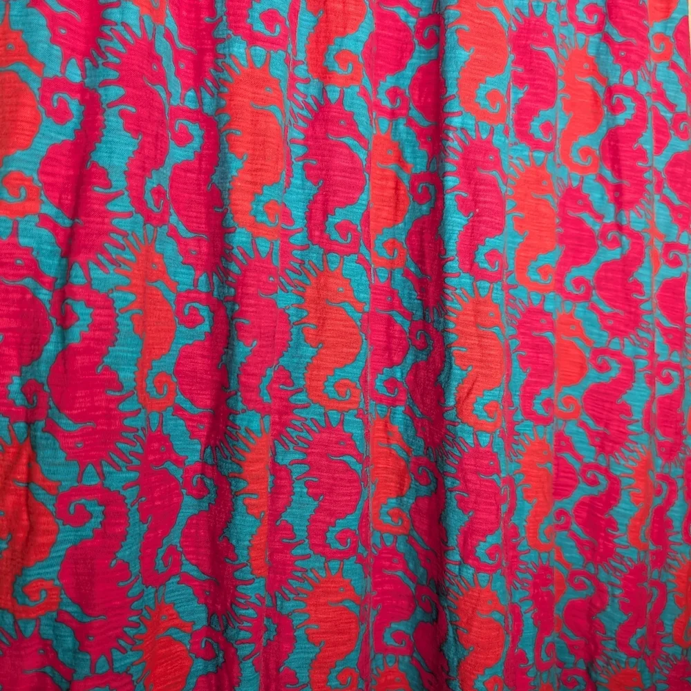 Lilly Pulitzer Vibrant Pink and Blue Maxi Dress - Picture 3 of 10